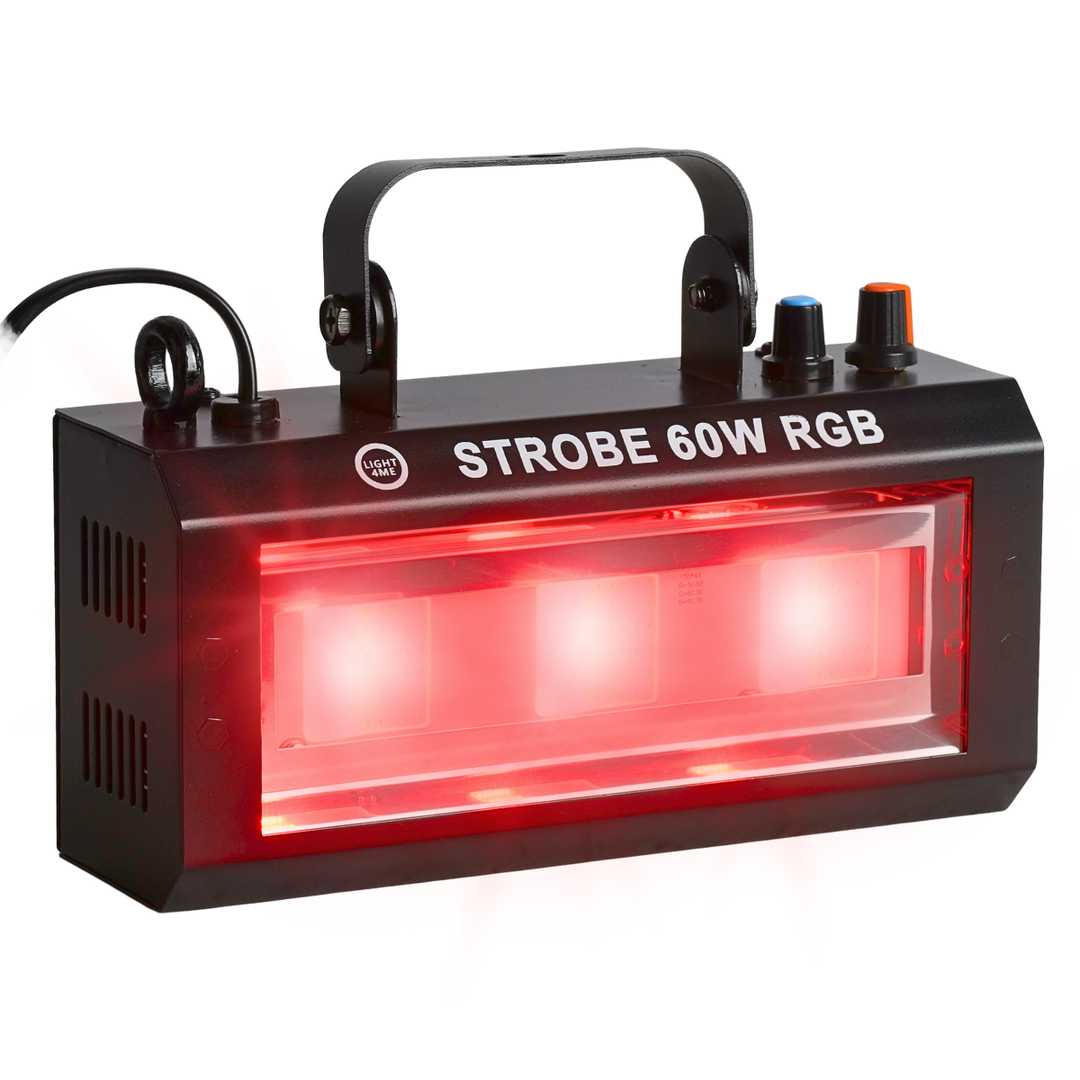Light4Me Strobe 60W RGB strobe lyseffekt