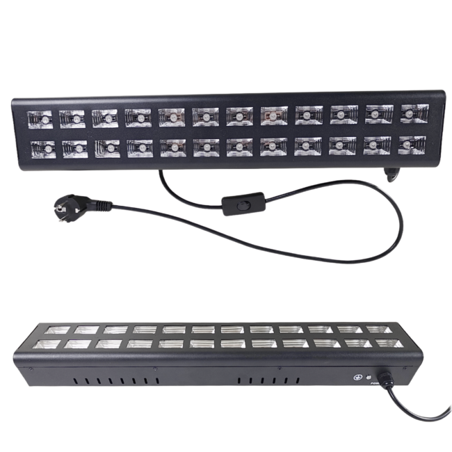 LIGHT4ME UV BAR 2X12 lyseffektstrimmel sc