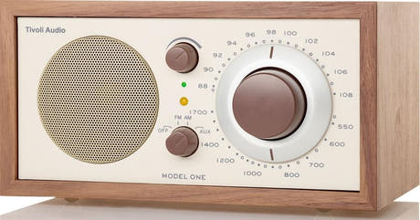 RETURVARE - Tivoli Audio Model ONE Radio (Valnød/Beige)