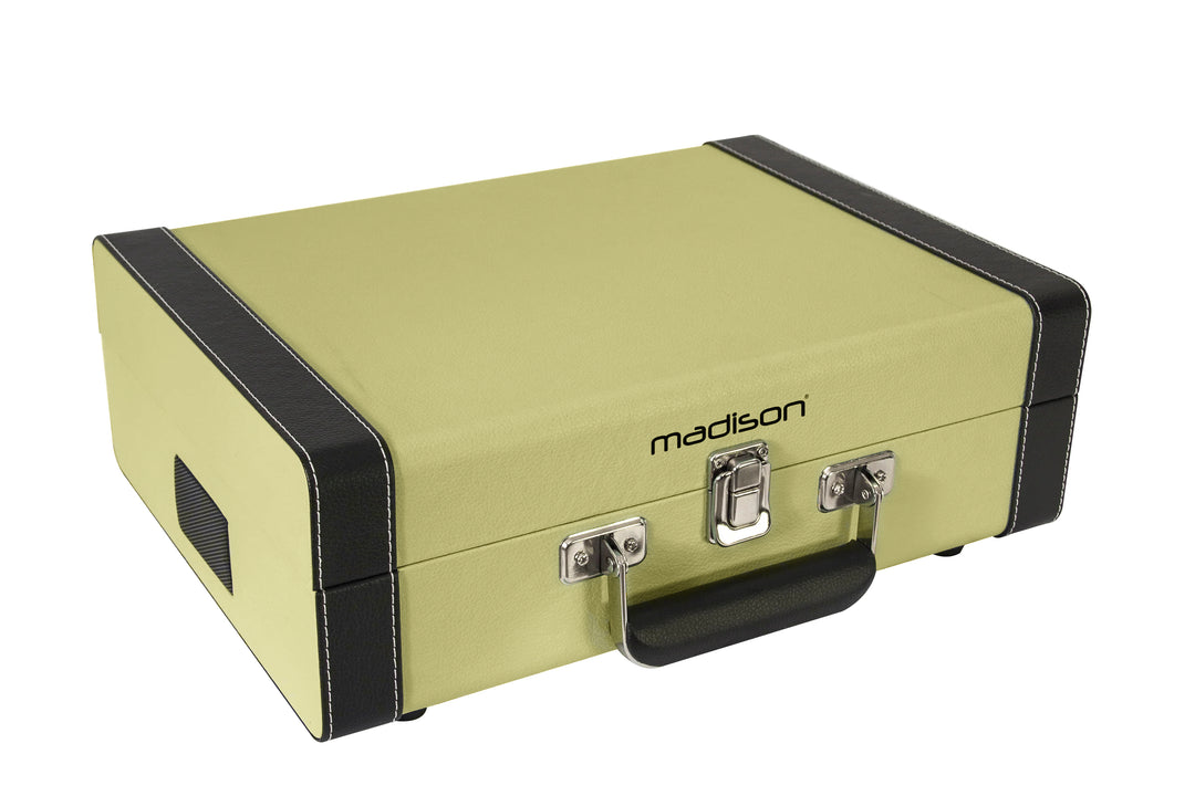Madison Vintage Pladespiller m. Bluetooth (Grøn)