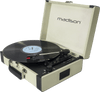 Madison Vintage Pladespiller m. Bluetooth (Cream)