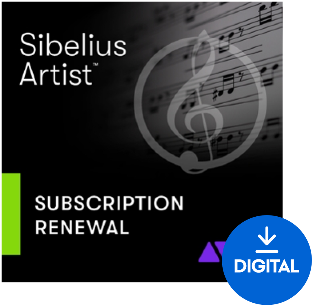 Sibelius Artist Subscription RENEWAL