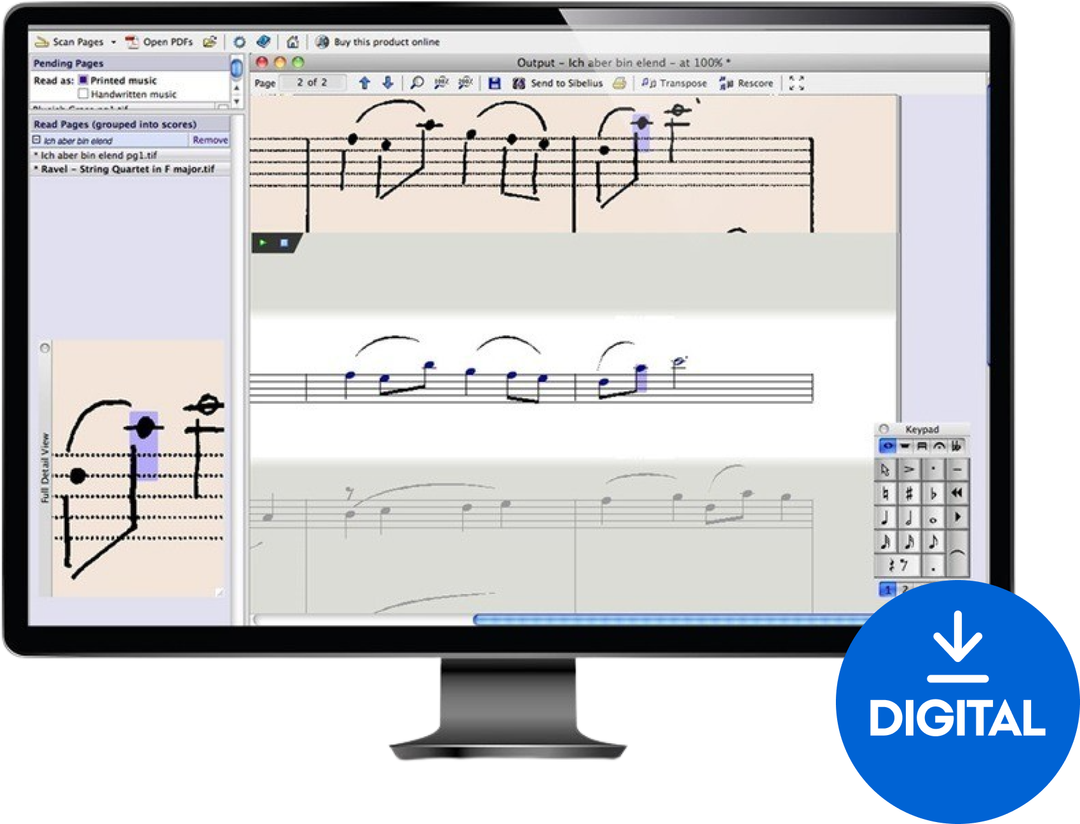 Sibelius Ultimate Perpetual License w/ AScore