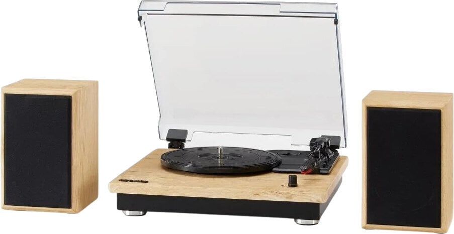 Crosley Brio Pladespiller m/højttalere, Natural