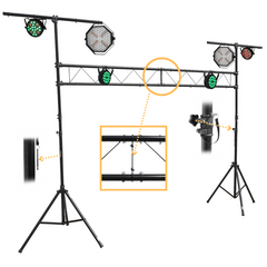 Lysstativ system 240-400cm (120kg)
