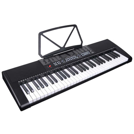 Keyboard m. LED (61 Tangenter)