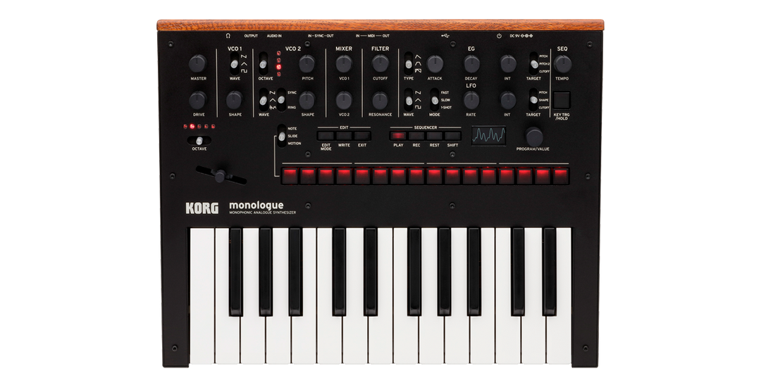 Korg Monologue Synthesizer (Sort)
