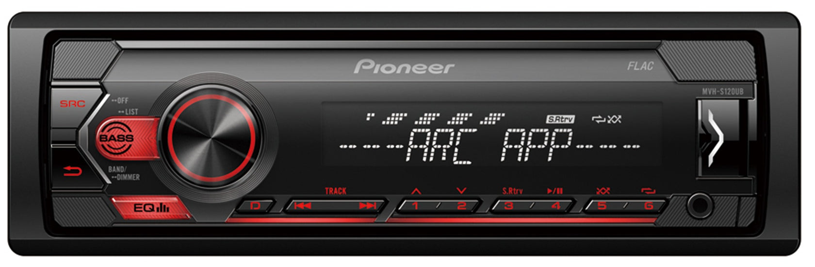 Pioneer MVH-S120UB Bilradio