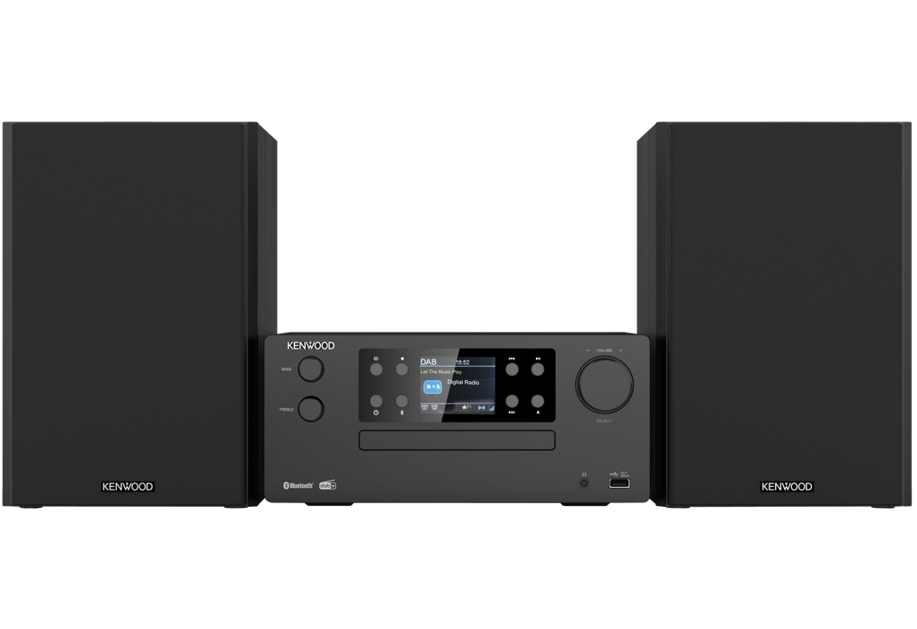 Kenwood M-925DAB-B Minianlæg m. Bluetooth og DAB+ (Sort)