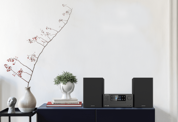 Kenwood M-925DAB-B Minianlæg m. Bluetooth og DAB+ (Sort)