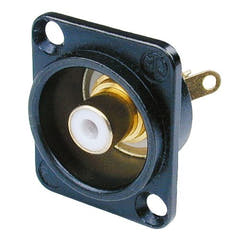 Neutrik NF2D-9 Phono D-type Chassis Stik