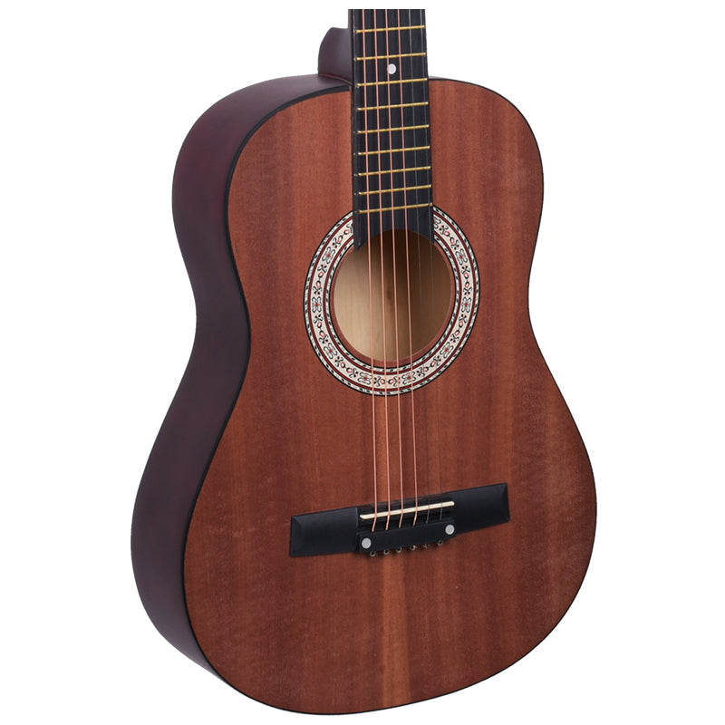 Akustisk børneguitar 1/2 – Mat Sort