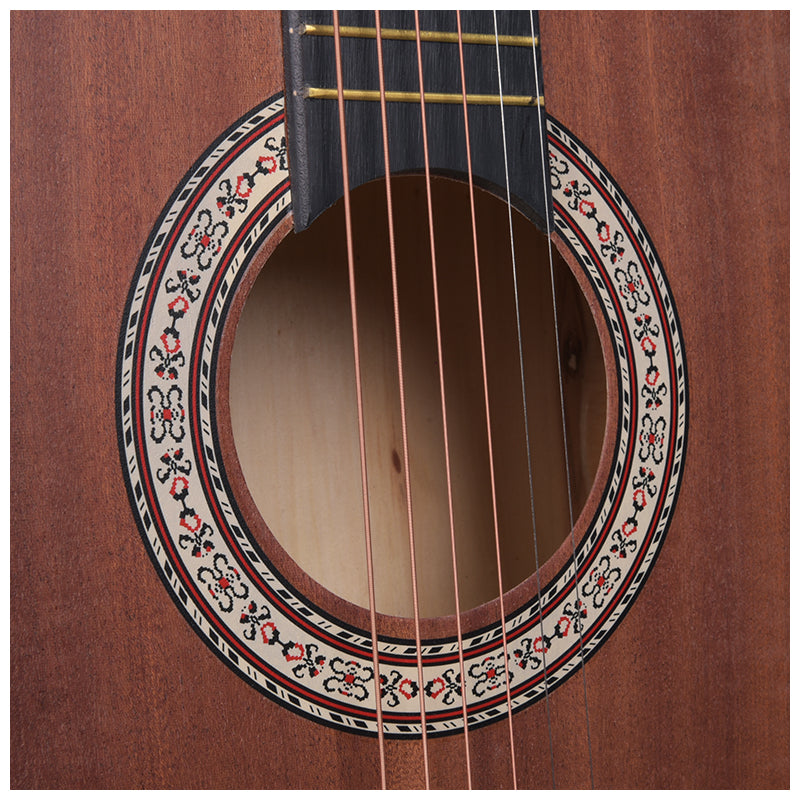 Akustisk børneguitar 1/2 – Mat Sort