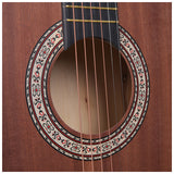 NN AG 34 akustisk guitar 1/2 måtte til at lære at spille på