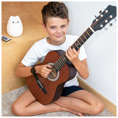Akustisk børneguitar 1/2 – Mat Sort