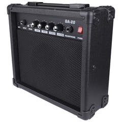 V-Tone EAG SET BK elektrisk akustisk guitar + forstærker, Sort