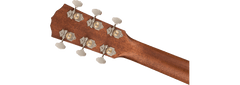 Fender PO-220E Orchestra Western Guitar (Aged Cognac Burst)