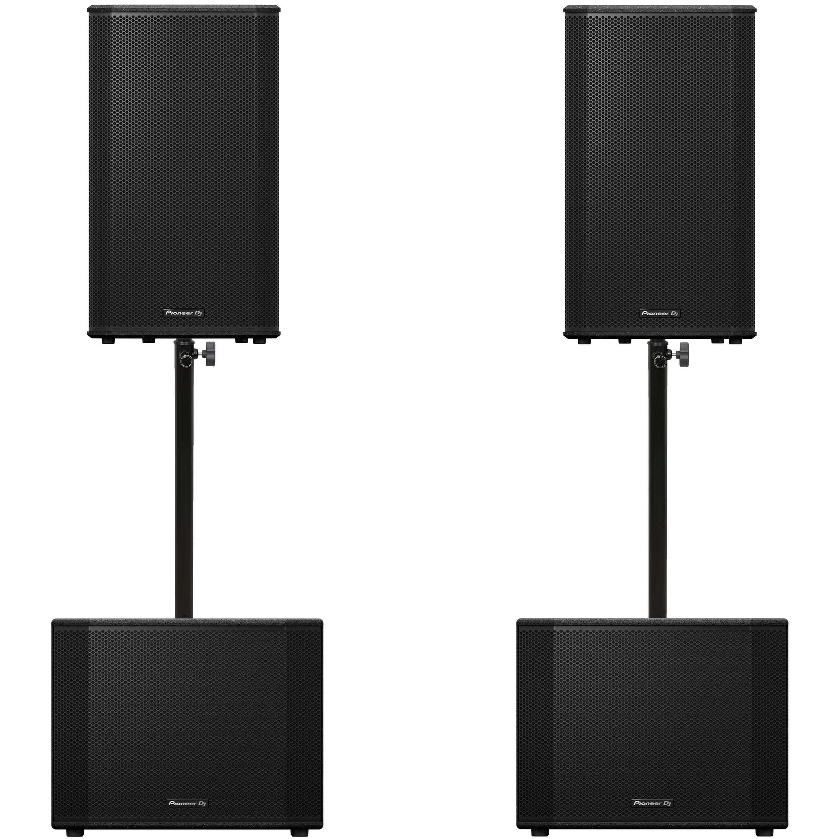 Pioneer DJ 2x XPRS-1152ST + 2x XPRS-152 Bundle