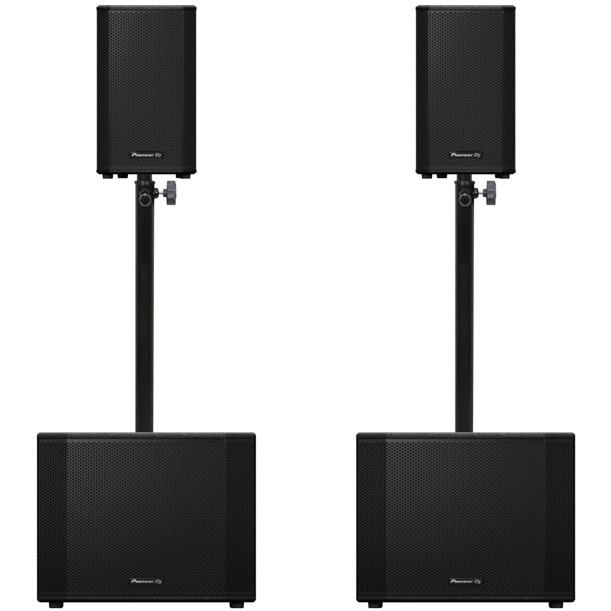 Pioneer DJ 2x XPRS-1152ST + 2x XPRS-82 Bundle