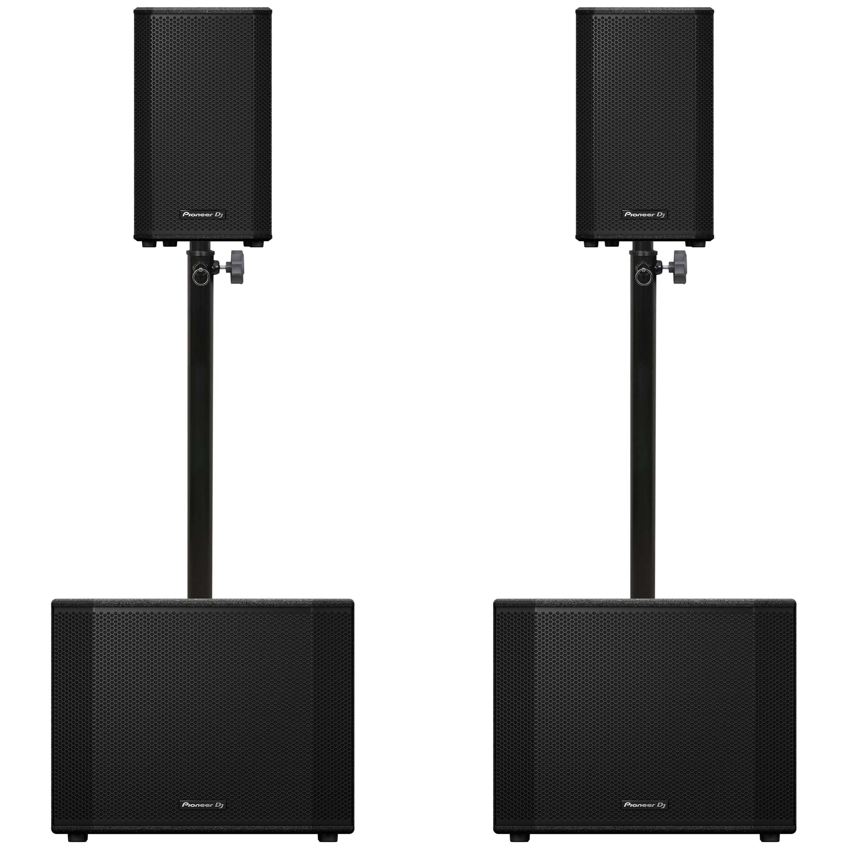 Pioneer DJ 2x XPRS-1152ST + 2x XPRS-82 Bundle
