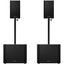 Pioneer DJ 2x XPRS-1182ST + 2x XPRS-102 Bundle