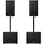 Pioneer DJ 2x XPRS-1182ST + 2x XPRS-122 Bundle