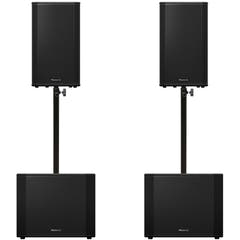 Pioneer DJ 2x XPRS-1182ST + 2x XPRS-152 Bundle