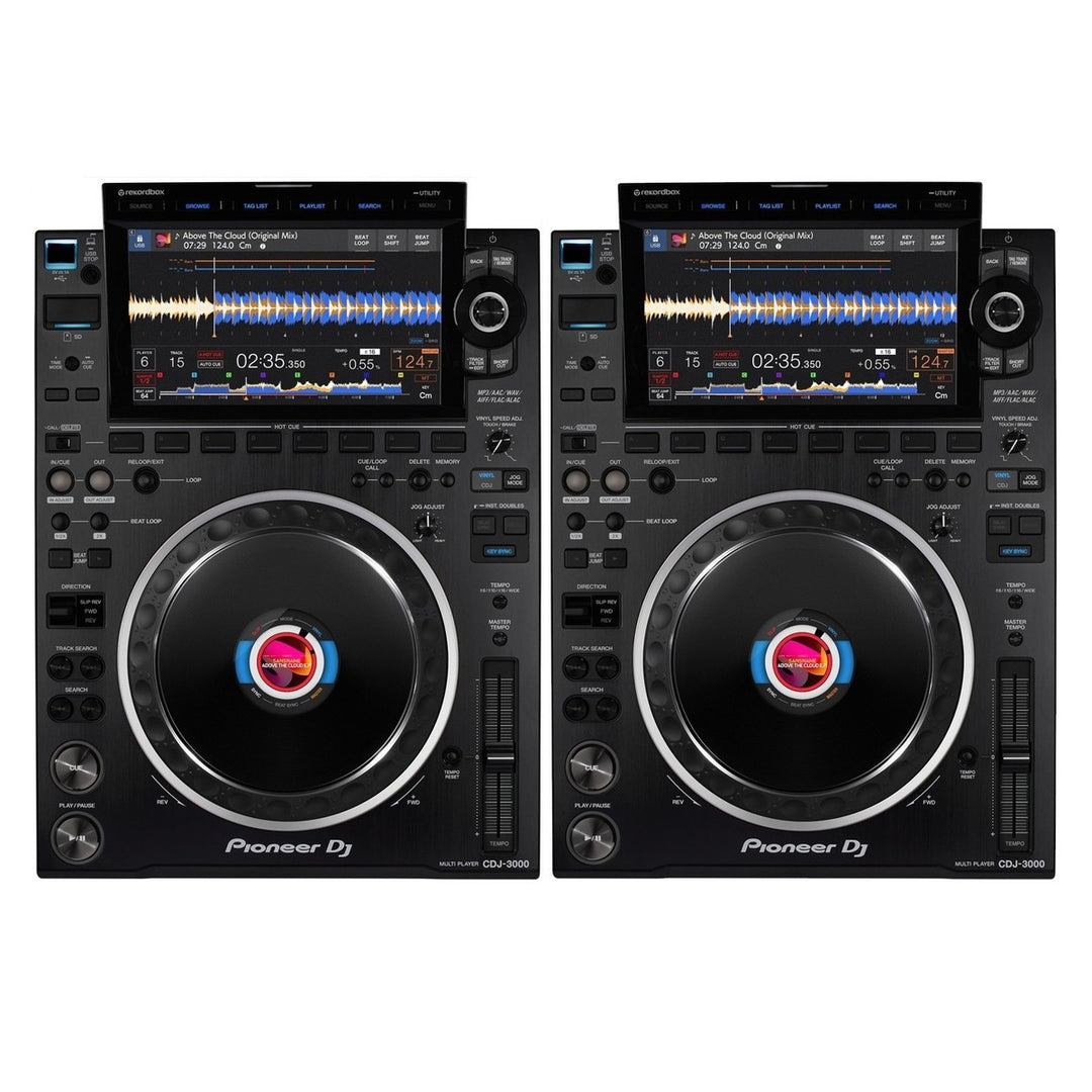 AlphaTheta CDJ-3000X Media Players (set)