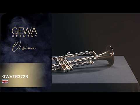 GEWA Vision TR372R Bb-trompet, klarlak