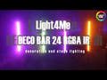 Light4Me DECO BAR 24 RGBA IR - LED Bar med DMX og Fjernbetjening