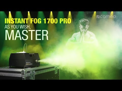 Cameo INSTANT FOG 1700 PRO - Professionel 1.700 W røgmaskine