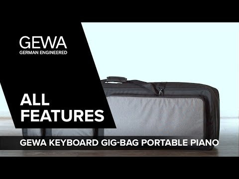 GEWA Keyboard Gig-Bag Portable Piano - 134 x 38 x 12 cm