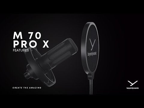 Beyerdynamic M 70 PRO X Studie Mikrofon (Sort)