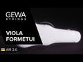 GEWA Viola shaped case Air 2.0 - Black highgloss