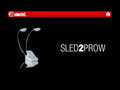 Adam Hall Stands SLED 2 PRO W - LED-lys til nodestativ, hvid