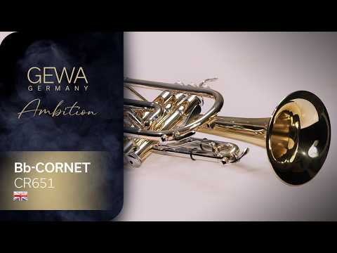 GEWA Ambition CR651 Bb-kornet, klarlak