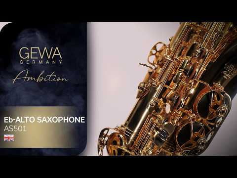 GEWA Ambition AS501 Eb-altsaxofon, guldlak