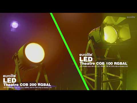 EUROLITE LED Theatre COB 100 RGBAL