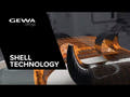 GEWA Violin case Air Avantgarde - Gold/Black (with side handle)