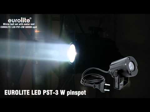 Eurolite Komplet LED Diskokuglesæt (30 cm)