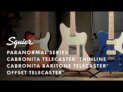 Fender Squier Paranormal Offset Telecaster El-guitar (Butterscotch Blonde)