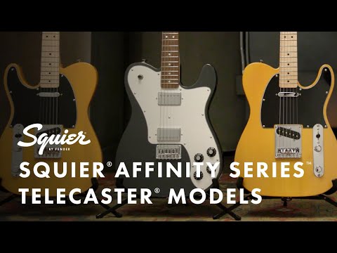 Fender Squier Affinity Telecaster El-guitar (Race Red)