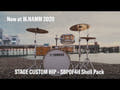 Yamaha Stage Custom Hip Trommesæt (Mat Surf Green)