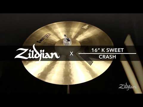 Zildjian 16" K Sweet Crashbækken
