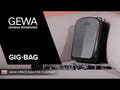 GEWA Clarinet Gig-Bag Space Bag - Titanium