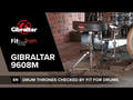 Gibraltar 9608M Trommestol