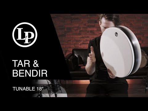 Latin Percussion Frame Drums Tunable Bendirs - 18" x 4" (LP5030BF)