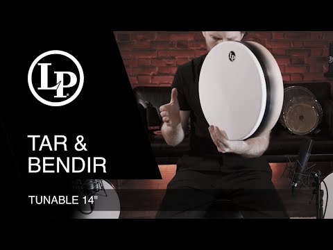 Latin Percussion Frame Drums Tunable Bendirs - 14" x 4" (LP5028BF)