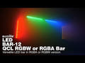Eurolite Set 4x LED BAR-12 QCL RGBW Bar + Flightcase