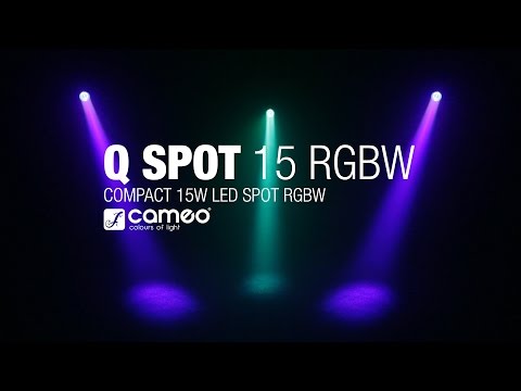 Cameo Q-Spot 15 RGBW Par Lampe (15W)